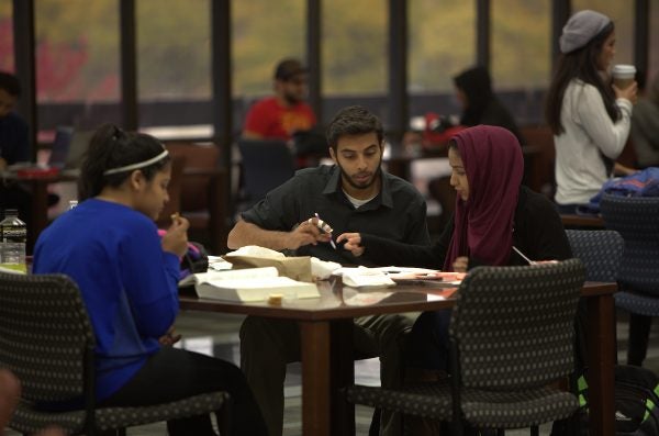 Students Studying