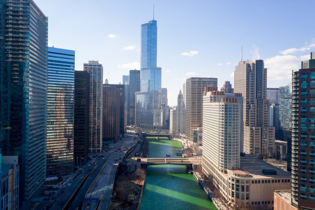 Downtown Chicago River